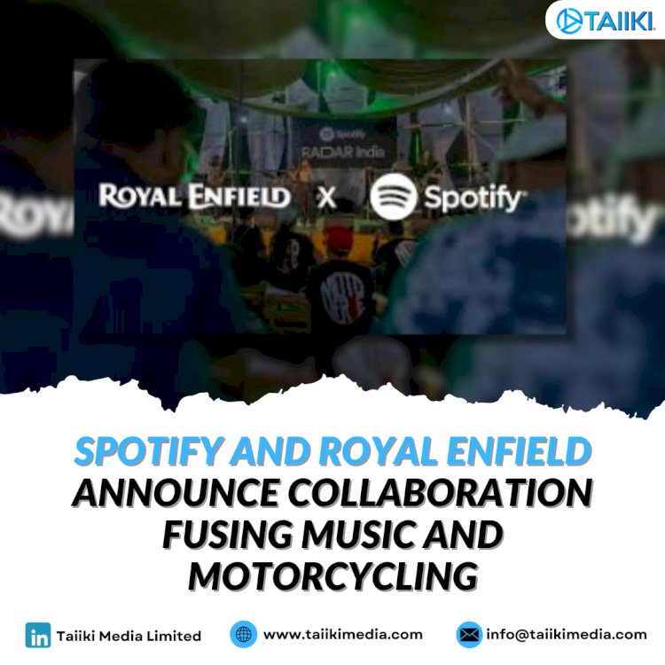 Spotify and Royal Enfield announce collaboration fusing music and motorcycling